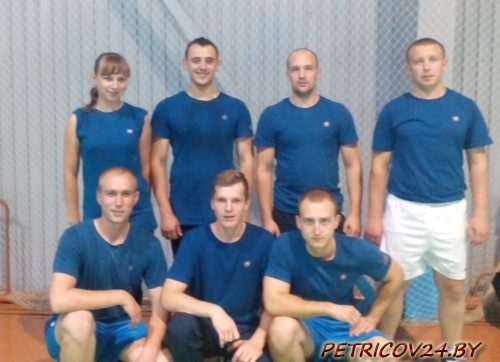 Победа в волейболе в физкультурно-оздоровительном комплексе города Петриков